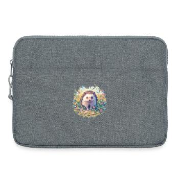 Igel - Laptoptasche 15" - Grau meliert - Vorne