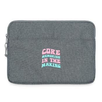 Core Memories in the Making - Laptoptasche 15" - Grau meliert - Vorne