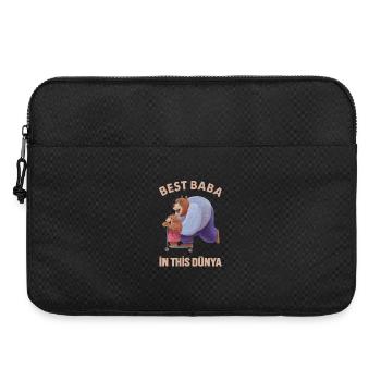Best Baba - Türk Baba Vatertag Bär Design - Laptoptasche 15" - Schwarz - Vorne
