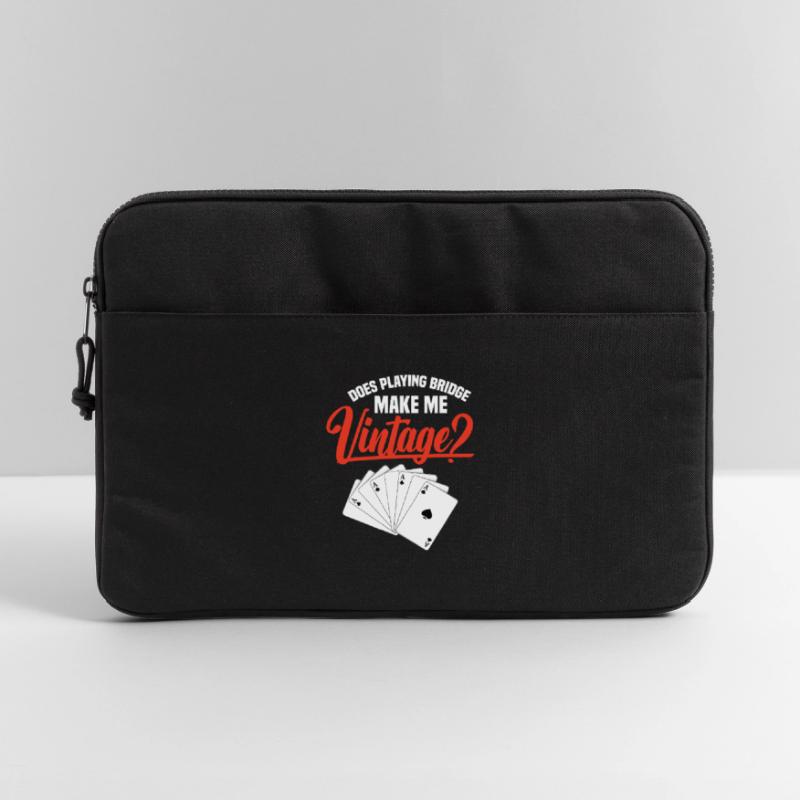Does playing bridge make me a Laptop bag 15"