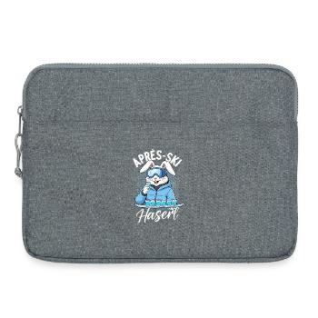 Apres Ski Haserl - Laptoptasche 15" - Grau meliert - Vorne
