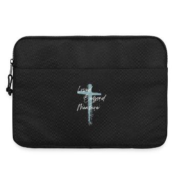 Aimé au-delà de toute mesure – Faith Design - Sacoche pour ordinateur portable 15 pouces - noir - Devant