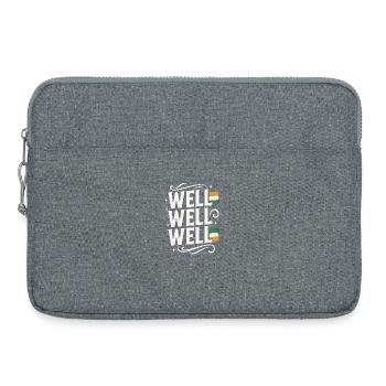 Bien Bien Bien Avec Drapeau Indien - Sacoche pour ordinateur portable 15 pouces - gris chiné - Devant
