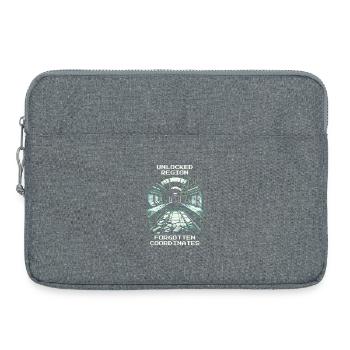 Region Unlocked: Forgotten Coordinates - Laptop bag 15" - heather grey - Front