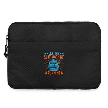 Gambling Fan Let The Machine Running Casino - Laptoptasche 15" - Schwarz - Vorne
