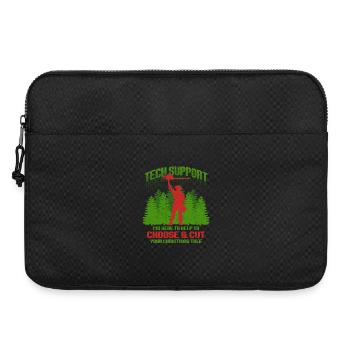 Weihnachtsbaum Züchter Help To Choose & Cut - Laptoptasche 15" - Schwarz - Vorne