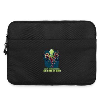 Créatures mythologiques du Kraken - Sacoche pour ordinateur portable 15 pouces - noir - Devant