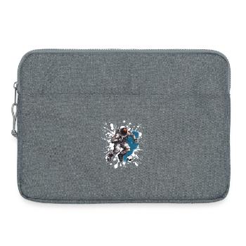 Astronaut Football Team - Laptop bag 15" - heather grey - Front