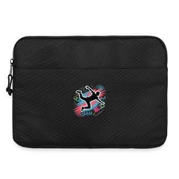 Streetdance Beat – Urban DJ Music Design - Sacoche pour ordinateur portable 15 pouces - noir - Devant