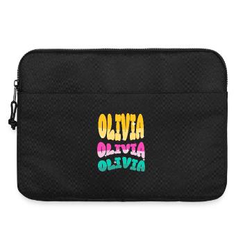 Olivia - Laptop bag 15" - black - Front