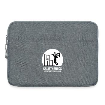 Calisthenics Mein Lieblingsspielplatz Fitness-Studio - Laptoptasche 15" - Grau meliert - Vorne