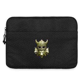 Wikinger Helm Wolf - Laptoptasche 15" - Schwarz - Vorne