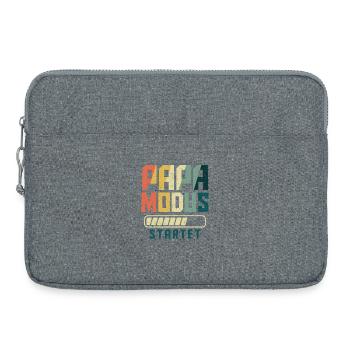 LE MODE PAPA EN DEVENIR COMMENCE Amusant - Sacoche pour ordinateur portable 15 pouces - gris chiné - Devant