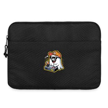 Retro Gamer Halloween Fantôme - Sacoche pour ordinateur portable 15 pouces - noir - Devant