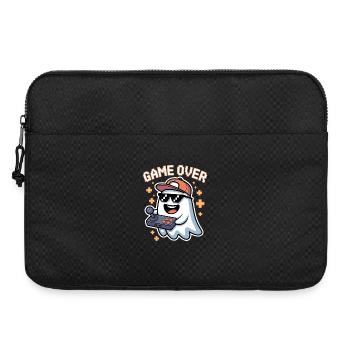 Retro Gamer Halloween Fantôme - Sacoche pour ordinateur portable 15 pouces - noir - Devant