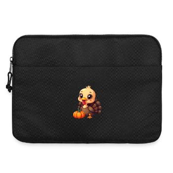 Bébé dinde de Thanksgiving - Sacoche pour ordinateur portable 15 pouces - noir - Devant