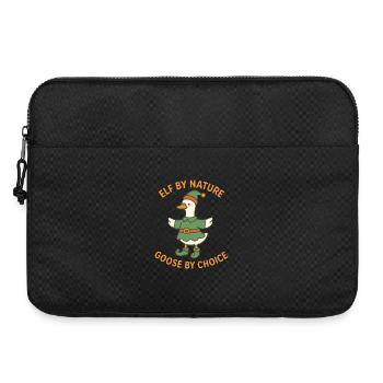 Christmas Elf By Nature Goose By Choice - Laptop bag 15" - black - Front