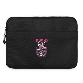 Line Dance Girl Cowboy Line Dancer Line Dance - Laptop bag 15" - black - Front
