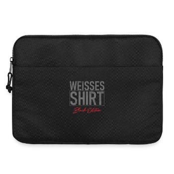 Chemise Blanche Édition Noire Drôle de Dicton - Sacoche pour ordinateur portable 15 pouces - noir - Devant