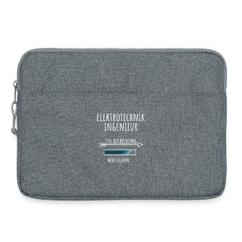 Études en génie électrique Profession Éducation - Sacoche pour ordinateur portable 15 pouces - gris chiné - Devant