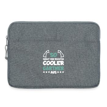 Really Cool Gardener Funny Saying Gift - Laptop bag 15" - heather grey - Front