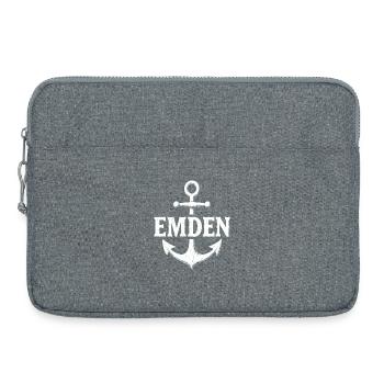 Ancre Emden Mer du Nord - Sacoche pour ordinateur portable 15 pouces - gris chiné - Devant