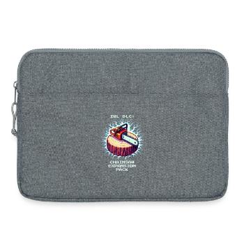 Realworld DLC : Mise à niveau de la tronçonneuse | Forêt - Sacoche pour ordinateur portable 15 pouces - gris chiné - Devant