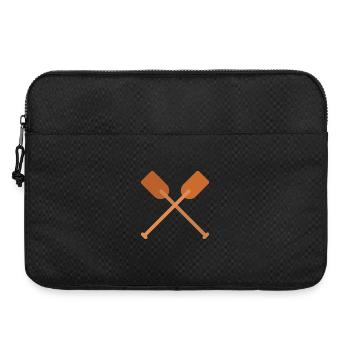 Nautic Design Avrons croisés Emblème Rames Pagaies - Sacoche pour ordinateur portable 15 pouces - noir - Devant