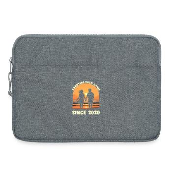 Mutual annoyance since 2020 anniversary - Laptop bag 15" - heather grey - Front