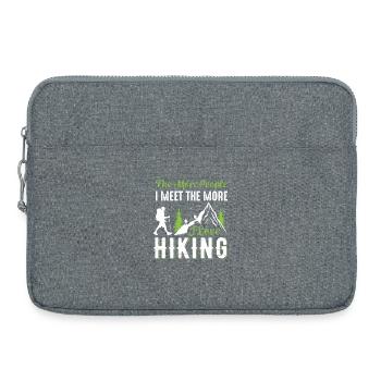 Wandern - Laptoptasche 15" - Grau meliert - Vorne
