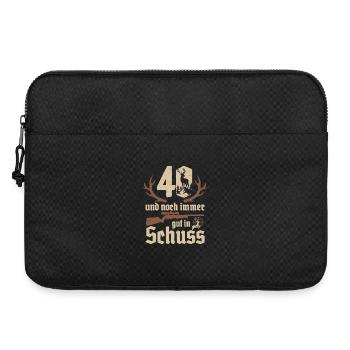 Jäger 40e anniversaire Chasse 40 ans en pleine forme - Sacoche pour ordinateur portable 15 pouces - noir - Devant