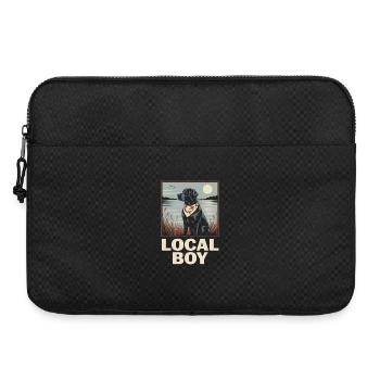 Local Boy Labrador Jagdhund Entenjagd - Laptoptasche 15" - Schwarz - Vorne