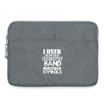 Chemistry Chemist Chemistry Teacher - Laptop bag 15" - heather grey - Front