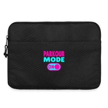 Parkour Mode ON - Laptoptasche 15" - Schwarz - Vorne