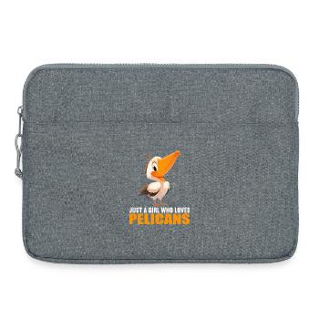 Pélicans Pélican - Sacoche pour ordinateur portable 15 pouces - gris chiné - Devant