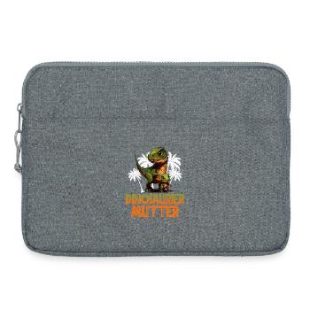 Werdende Mutter MAMA SAURUS Bald Mama Lustig - Laptoptasche 15" - Grau meliert - Vorne