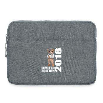 2018 Limited Edition Bear Birthday 2018 - Laptop bag 15" - heather grey - Front