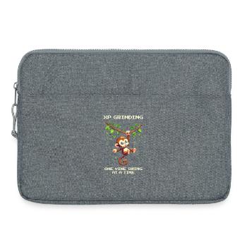 XP Grind : Liana pour Liana | Mise à niveau, Jungle - Sacoche pour ordinateur portable 15 pouces - gris chiné - Devant