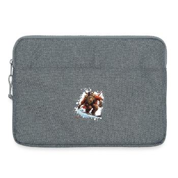 Viking Snowboard - Laptop bag 15" - heather grey - Front