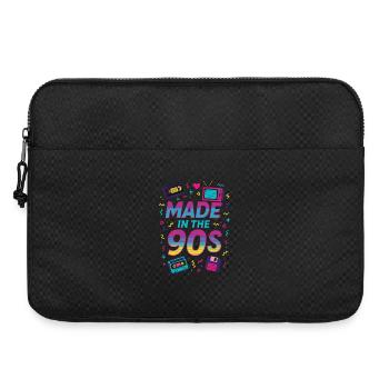 Made in the 90s - Laptop bag 15" - black - Front