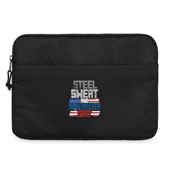 Military Mechanic - Laptop bag 15" - black - Front