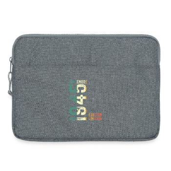 November 1945 Vintage Retro Geburtstag - Laptoptasche 15" - Grau meliert - Vorne