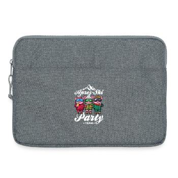 Après Ski Party Team Pistensau - Laptop bag 15" - heather grey - Front
