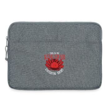 Alaska King Crab - Laptop bag 15" - heather grey - Front
