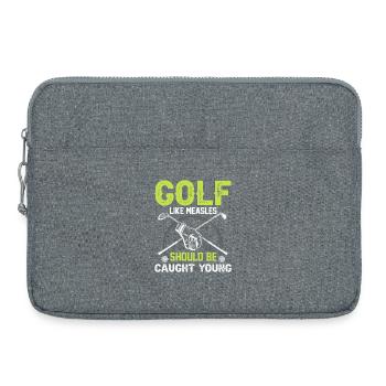 golfe - Sacoche pour ordinateur portable 15 pouces - gris chiné - Devant