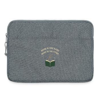 Booktok Fantasy Bookish Humor Gift for - Laptop bag 15" - heather grey - Front