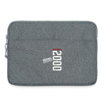 25th Birthday Original November Vintage 2000 - Laptop bag 15" - heather grey - Front