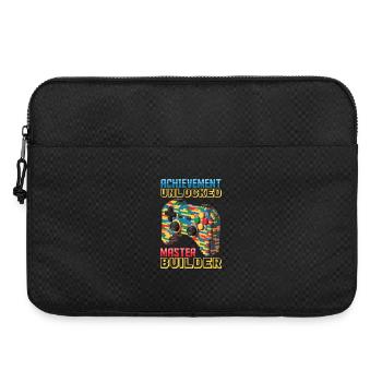 Building Blocks Gamer Gaming Brick Builder - Laptoptasche 15" - Schwarz - Vorne