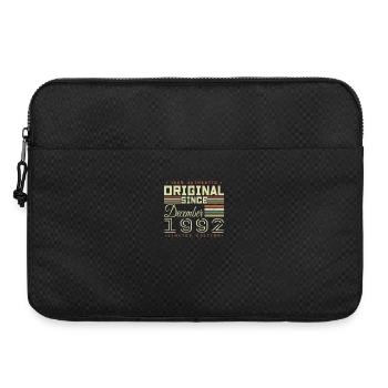 Anniversaire 33 ans | Originale Décembre 1992 - Sacoche pour ordinateur portable 15 pouces - noir - Devant