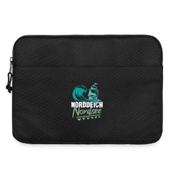 Vacances à la mer du Nord NORDDEICH OSTHOLSTEIN Fun - Sacoche pour ordinateur portable 15 pouces - noir - Devant